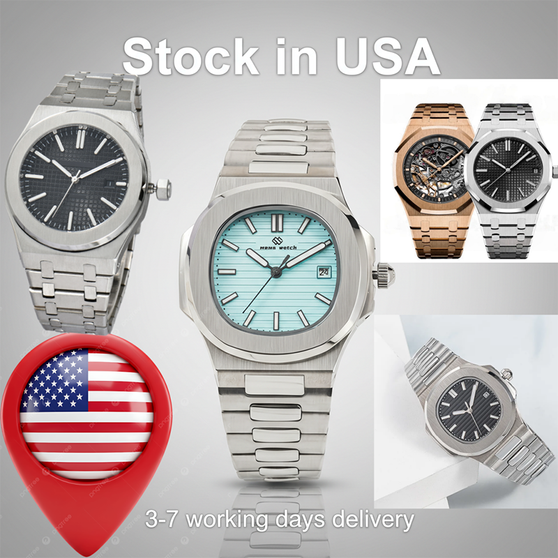 luxury designer men's automatic mechanical watch equipped with fashionable classic all stainless steel strap case sapphire mirror super bright watches