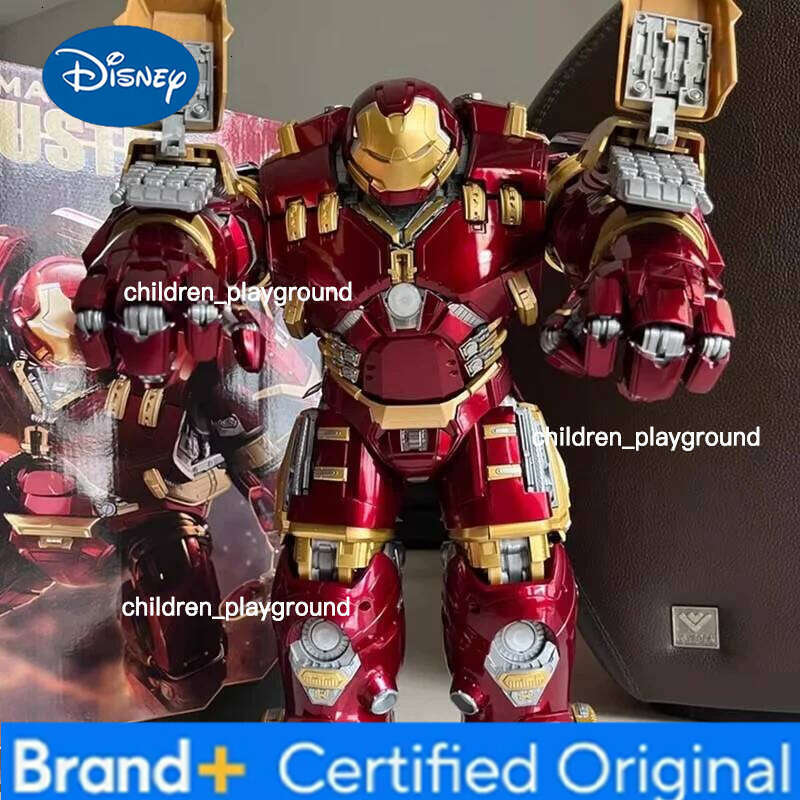 Disney Fondjoy Iron Man Action Figure - 1/7 Scale Mark Hulkooster Hulkbuster Armor Assembly Model Toy for Collectors And Xmas Gifts H2601231