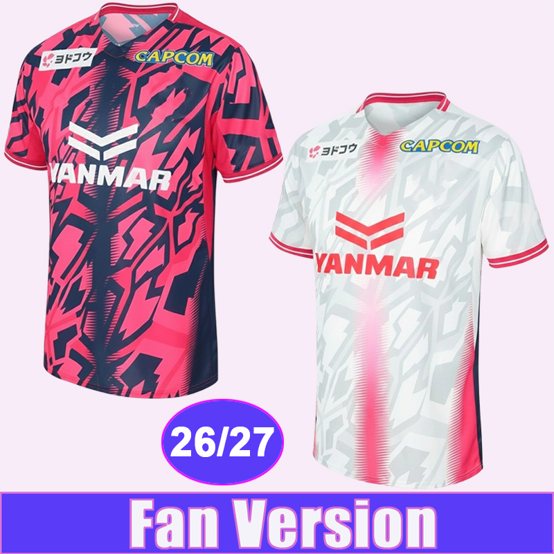 26 27 Cerezo Osaka OKUDA Mens Soccer Jerseys MOTOHIKO SHUNTA KAGAWA RATAO TAKUMI SHINDO HINATA NOBORIZATO THIAGO Home Away Football Shirts