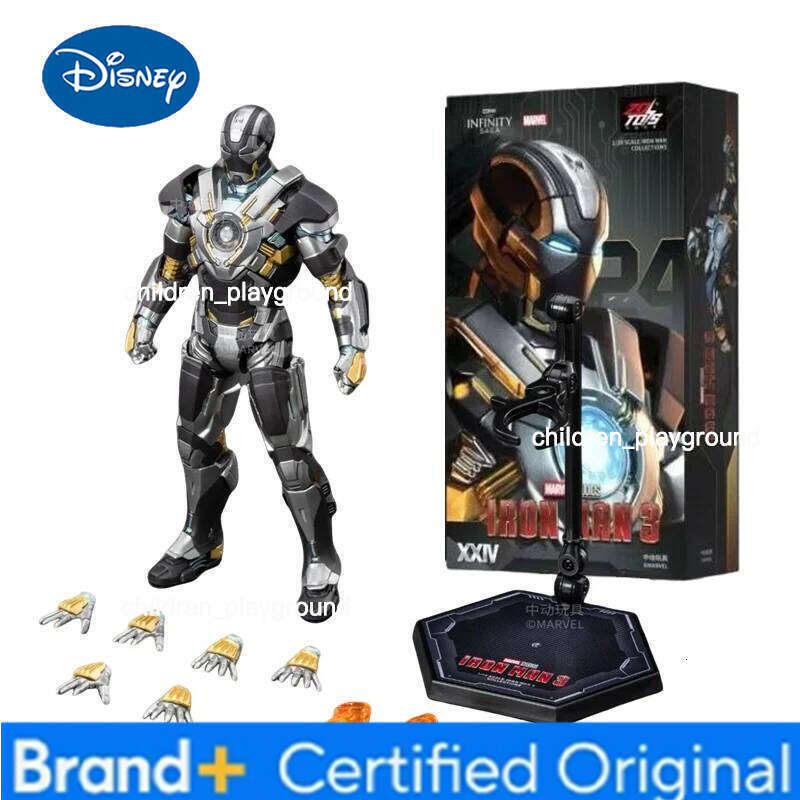 Disney ZD Toys MK15 MK16 War Machine MK2 Action Figure Mk47 MK35 Red Snapper 1/10 Scale Iron Man Collections Gift H2601231