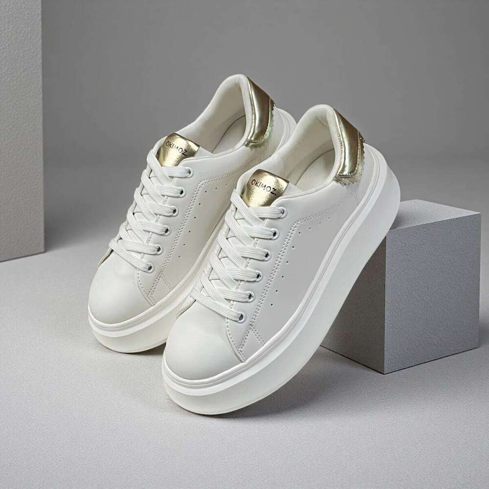 Fashion casual shoes Okimoz 2026 New Platform White Sneakers for Women