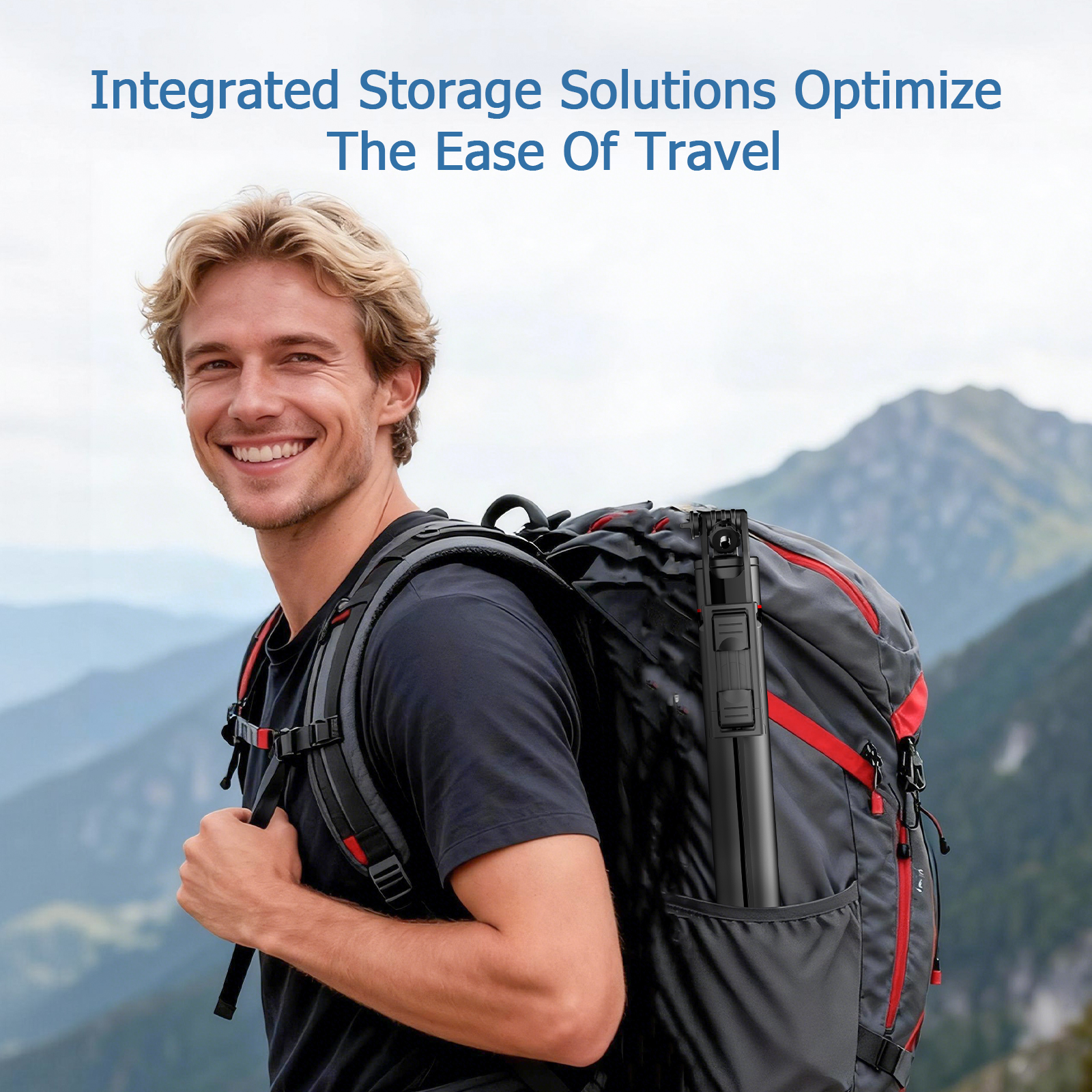 Selfie Stick Tripod With Fill Light, Extendable Phone Stand With Wireless Remote, Universal Compatible For Smartphones, Portable For Travel & Video Re