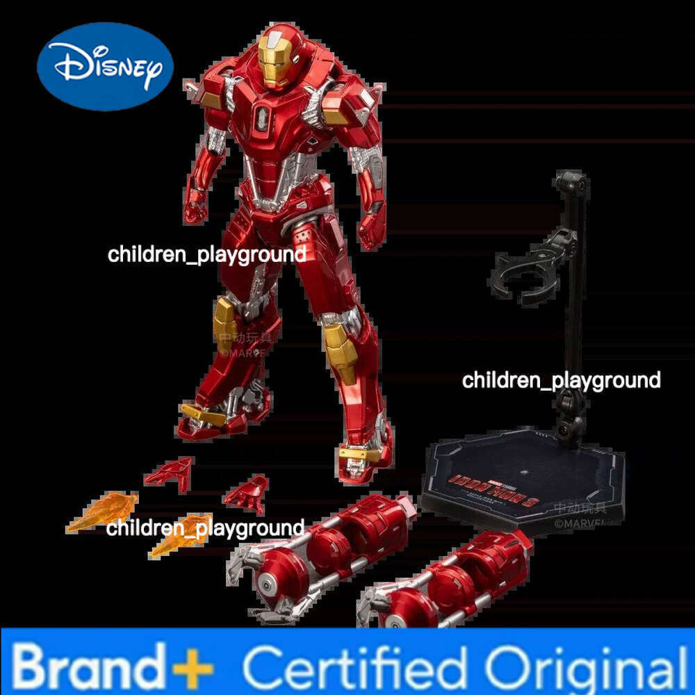 Disney ZD Toys Iron Man Action Figure MK1-7 MK17 MK35 MK85 MK30 War Machine Legends Avengers Tony Stark Collect Toy Gift H260123