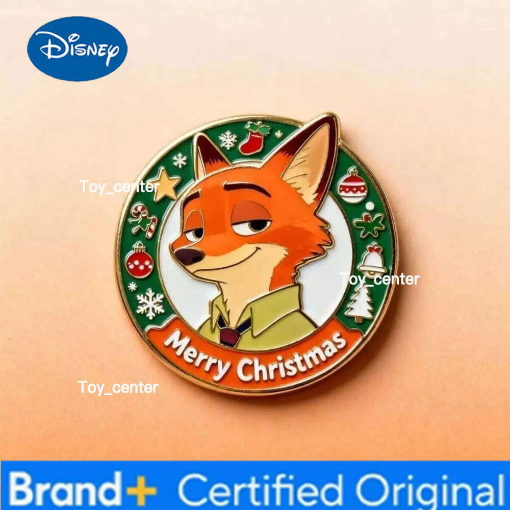 Disney Enamel Zootopia Animal Brooch Pines Lapel Pins Badge on Backpack Clothing Accessories Witch Jcute Ewelry Gifts Decorations H260123