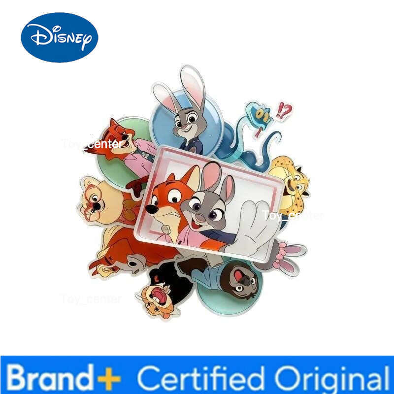 Disney Zootopia2 Acrylic Rotating Fridge Anime Stickers Household Refrigerator Magnets Decoration Gifts New H260123