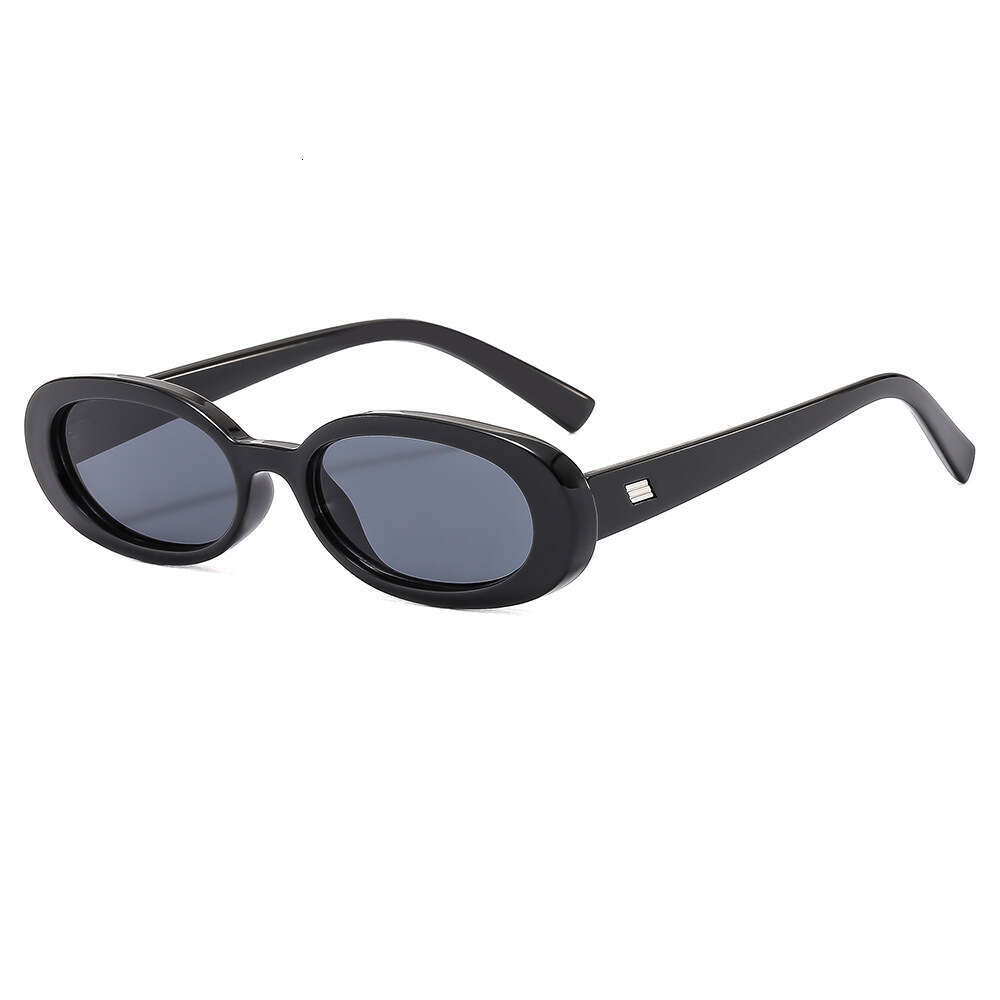 Oval Small Frame 2025 New Trendy Street UV Protection Ins Style Sunglasses