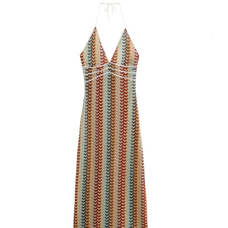 2025 Spring Summer Printed Bodycon Dress INS Slim Fit Party Womens Dress 250813