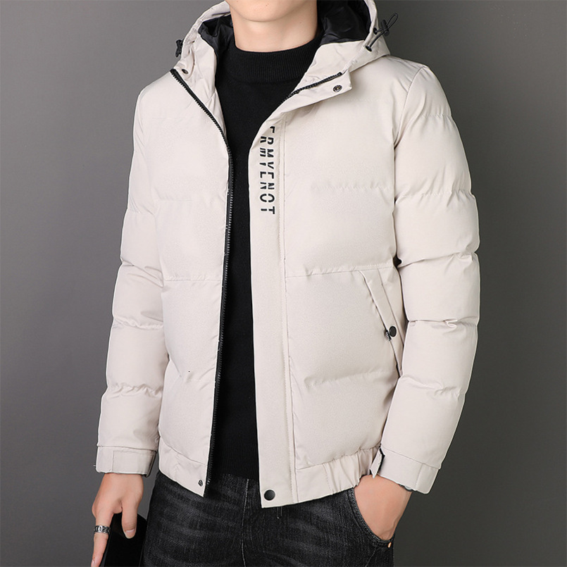 Winter New Waterproof Thickened for Men Youth Trendy Brand Short Hooded Coat Men's Casual Versatile Cotton Padded Jacket - view 8