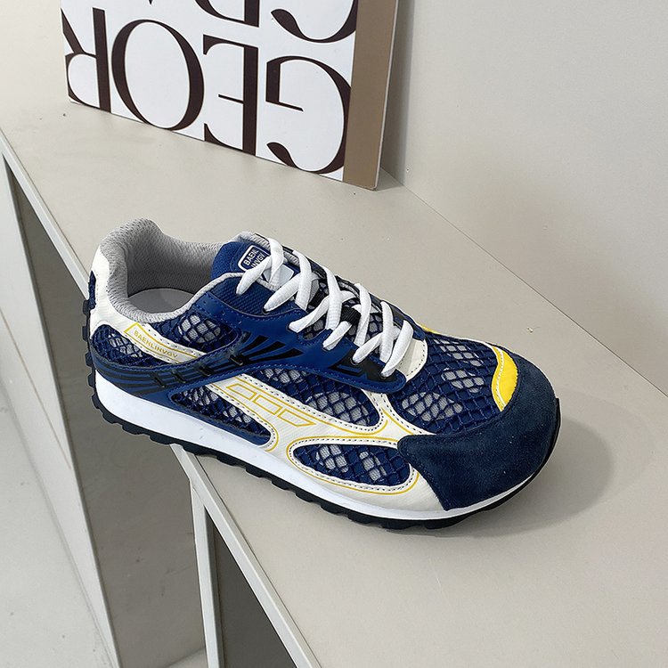 Women's mesh silver dad shoes 2026 new summer new trendy thick-soled sports casual shoes