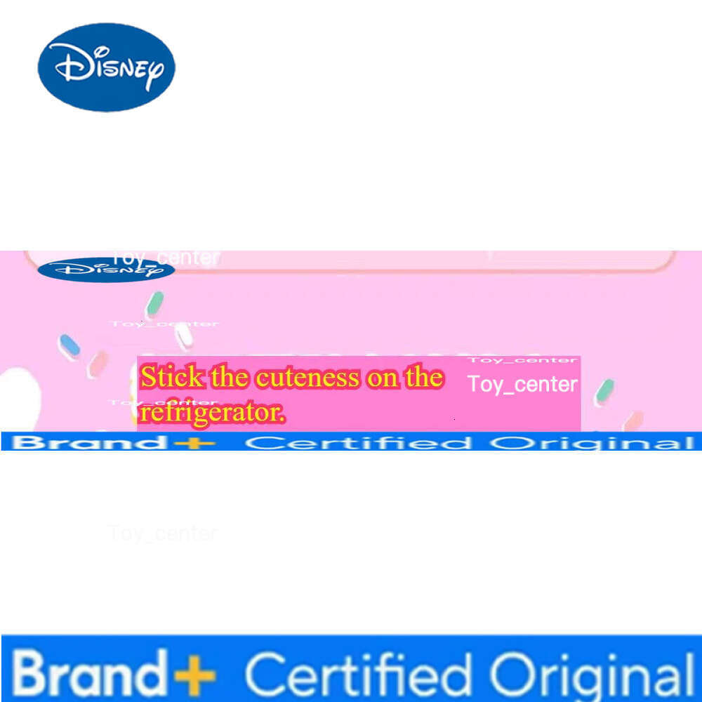 Disney Miniso Series Fun Donut-themed Figure Blind Box Magnet Refrigerator Sticker Guzi H260123