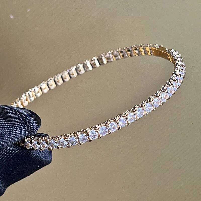 New 2024 Trend Classic High Quality Hot Luxury Jewelry Bracelets For Women Pure 925 Sliver Gifts women Wedding Engagement Z260123