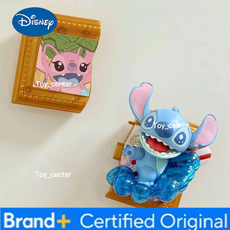Disney Zootopia Stitch Art Famous Paintings Series Blind Box Nick Judy Figure Refrigerator Magnet Room Decorate Cute Gift H26012311