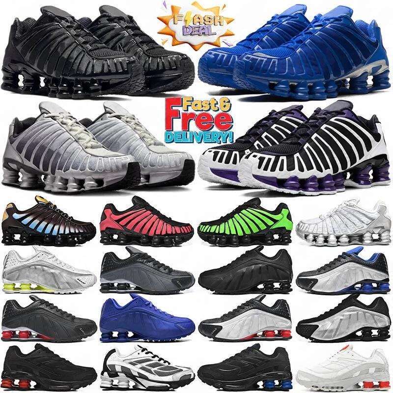 Men Women Shox tl Running Shoes Designer Sneakers Mens Trainers White Black Gold Grey Breathable Athletic Outdoor Sports Sneaker Fashion Runner Size 36-46