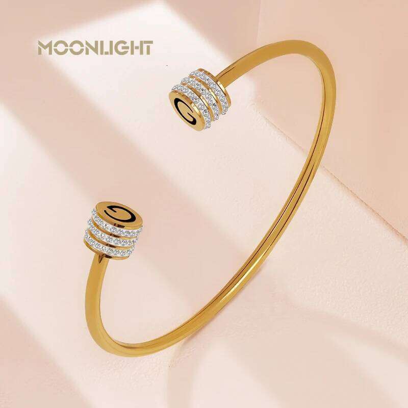 Open Cuff Punk Bracelets & Bangle Fashion Jewelry For Women Personality GG Nail Design Zirconia Pulseiras Party Gift Wholesale Z260123