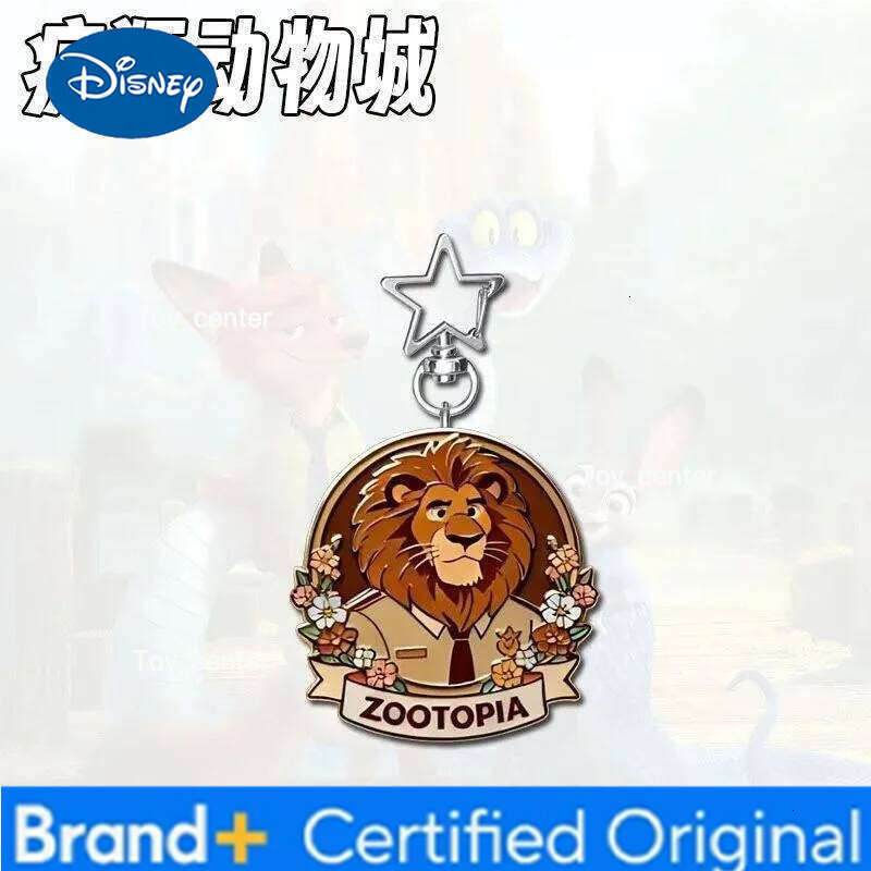 Disney Zootopia Judy Hopps Nick Wilde Personality Creative Acrylic Keychain Student Backpack Pendant Decorative Charm Holiday gifts H2601231