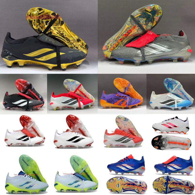 2026 Quality Football boots 26 25th Football Cleats Mens Comfortable Trainers Soft Leather Messis Strong Soccer Shoes scarpe calcio