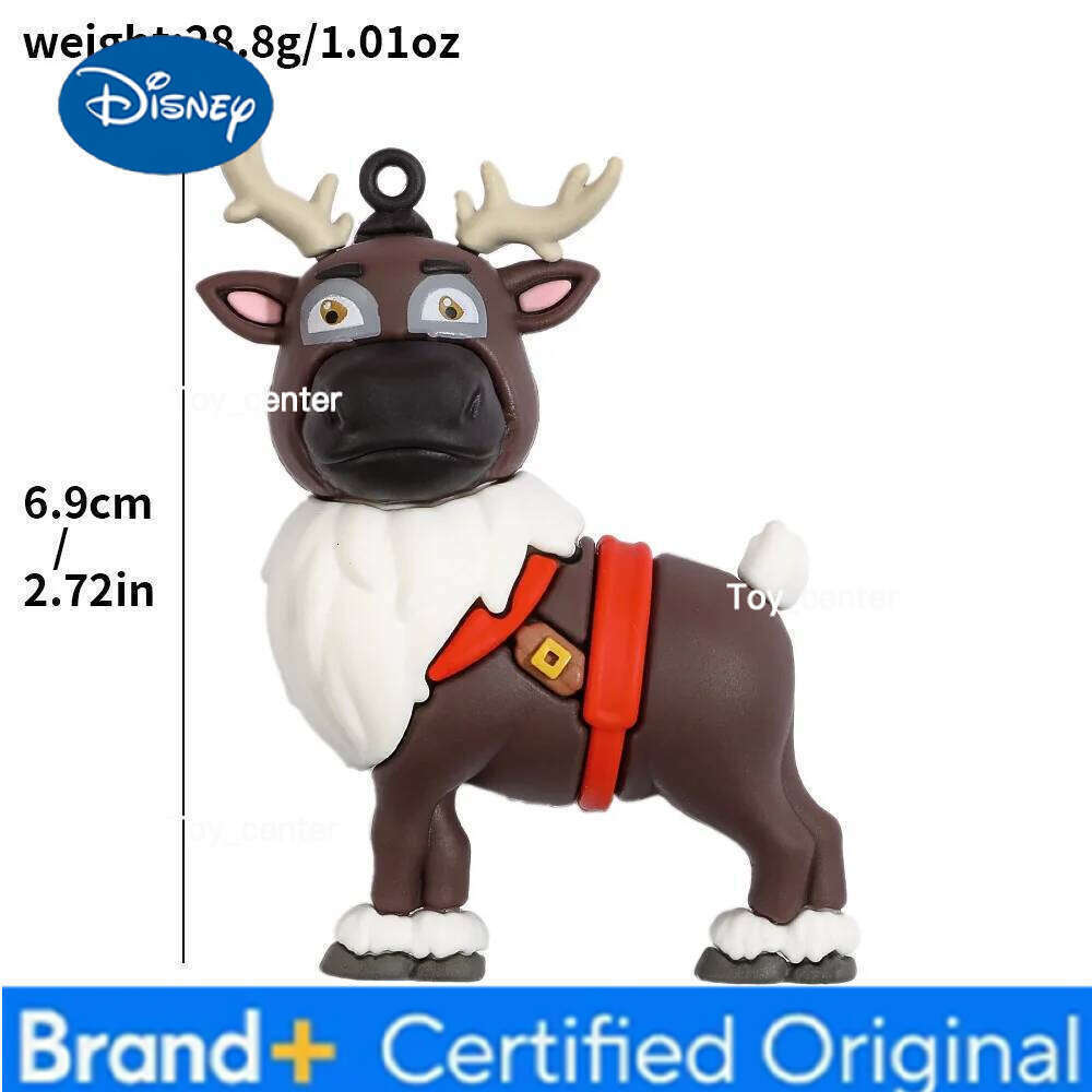 Disney Frozen Elsa Anna Anime Peripherals Creative Three-Dimensional Soft Glue Fridge Magnet High Value Decoration Gifts Wholesale H260123