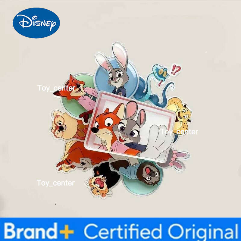 Disney Zootopia2 Acrylic Rotating Fridge Anime Stickers Household Refrigerator Magnets Decoration Gifts New H260123