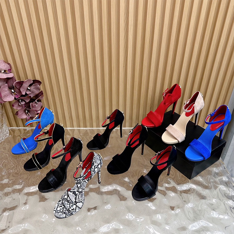 Designer Heels Women Pumps Leather Suede Wedding Shoes Stiletto Party Sexy Stiletto Dress Shoes Sandals 998