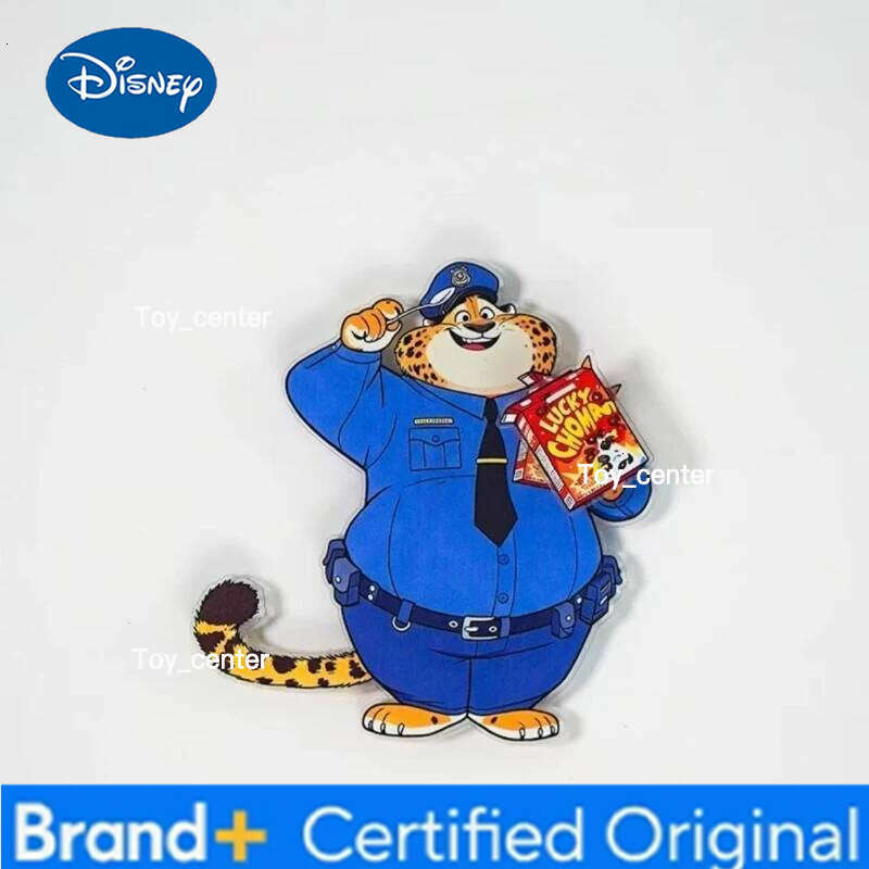 Disney New Best-selling Cartoon and Anime Zootopia 2 Rotating Fridge Magnets Gary Nick Judy Fan-shaped Decorative Gifts H260123
