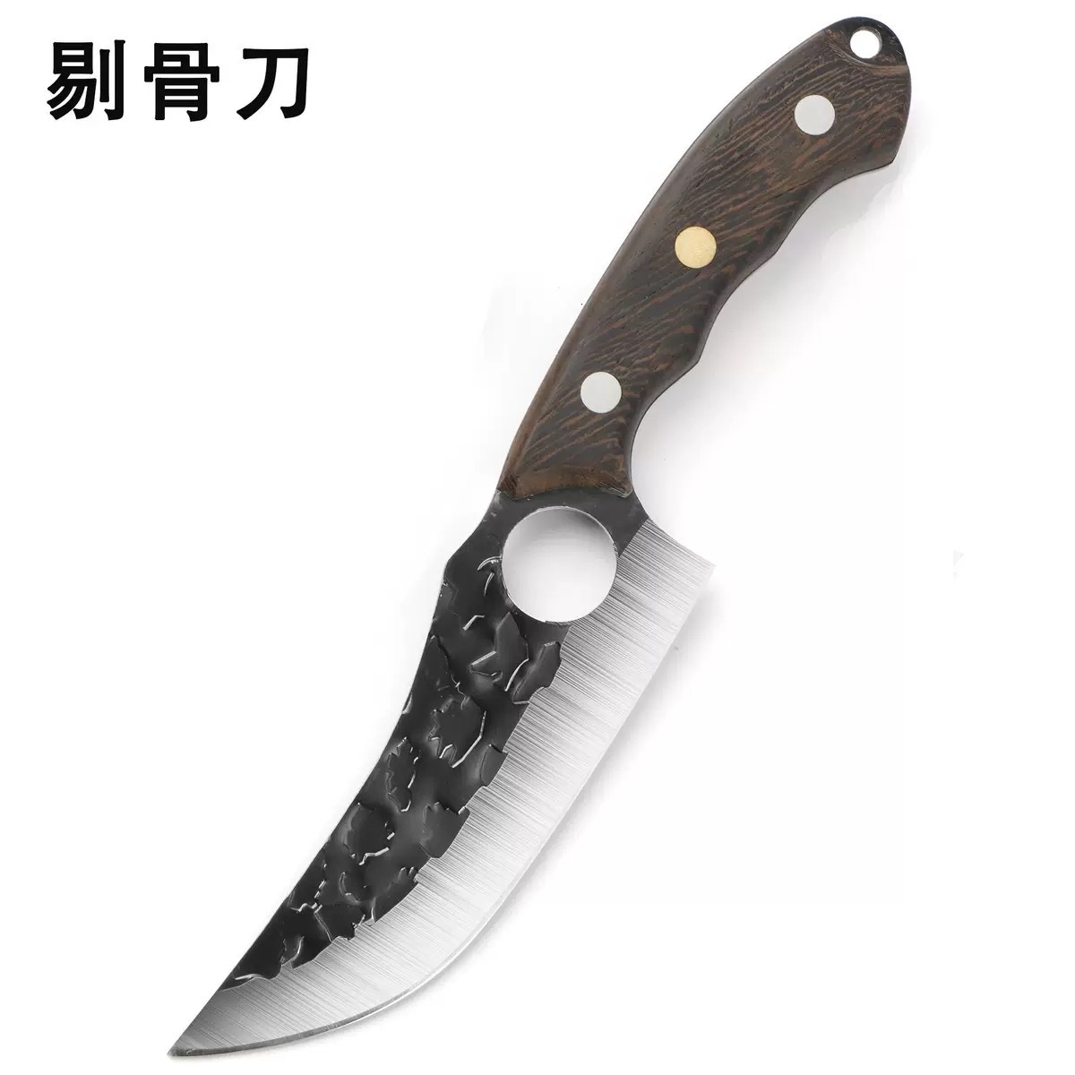 Kitchen knife multi-purpose hand fork butcher knife stainless steel Boning knife fruit and vegetable cutting knife 241224