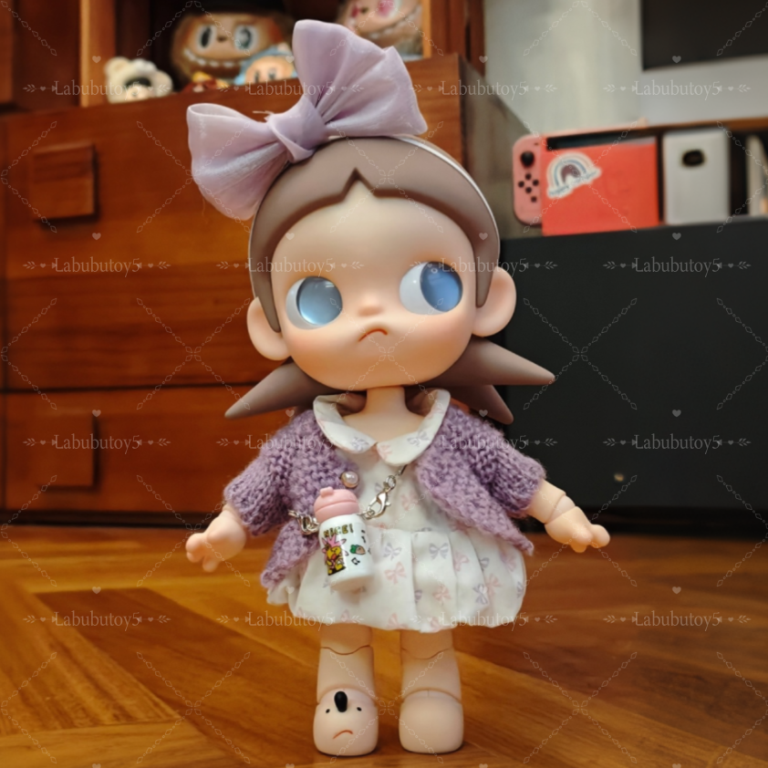 Original Quality Zsiga Dream Destination 1/8 Action Figure Only doll but with matching Outfits 20cm Toy Clothes For Labubu Plush Doll Fans yizhixing