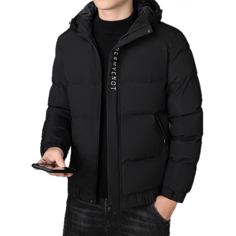 Winter New Waterproof Thickened for Men Youth Trendy Brand Short Hooded Coat Men's Casual Versatile Cotton Padded Jacket - view 6
