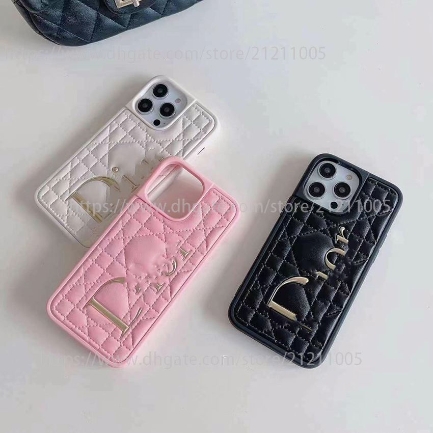 Designer Phone Case For Iphone 17 16 15 14 13 Pro Max Plus 16Pro Luxury Hot Stamping Logo Phone Case Classic Embossed Pattern 17Pro Cover 15Promax 14Pro Designer Shell
