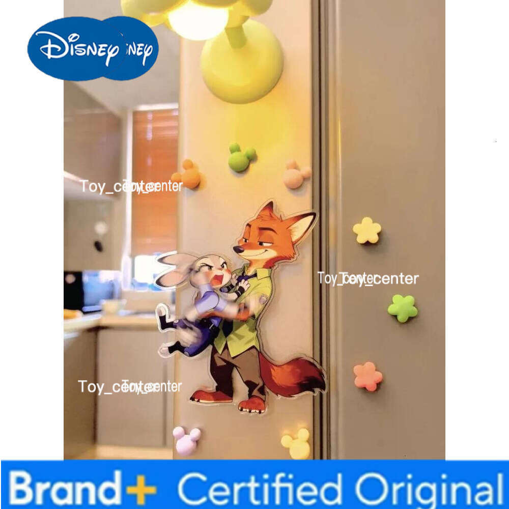 Disney Zootopia rotating fridge magnets cute, have a high level of appearance, are magnetic and niche decorations H260123