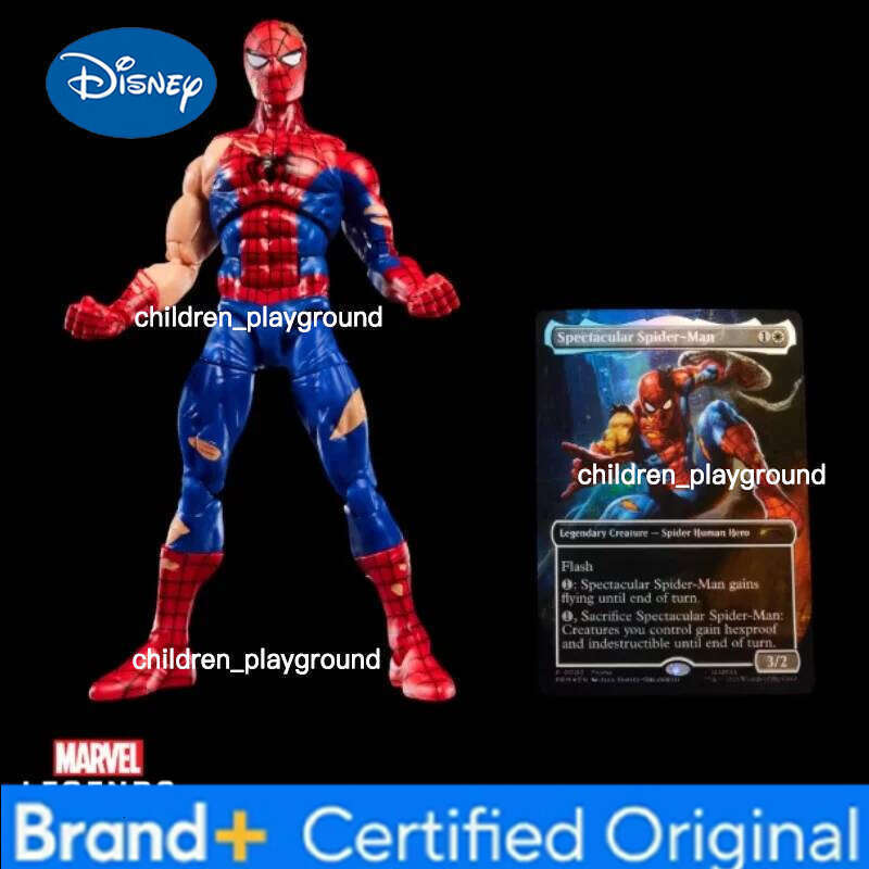Disney Spot Hasbro ML Spider-Man Mary Jane Anti-Venus Agent Wolf 6-inch Future Action Doll Anime Model Toy Collection Gift L260617