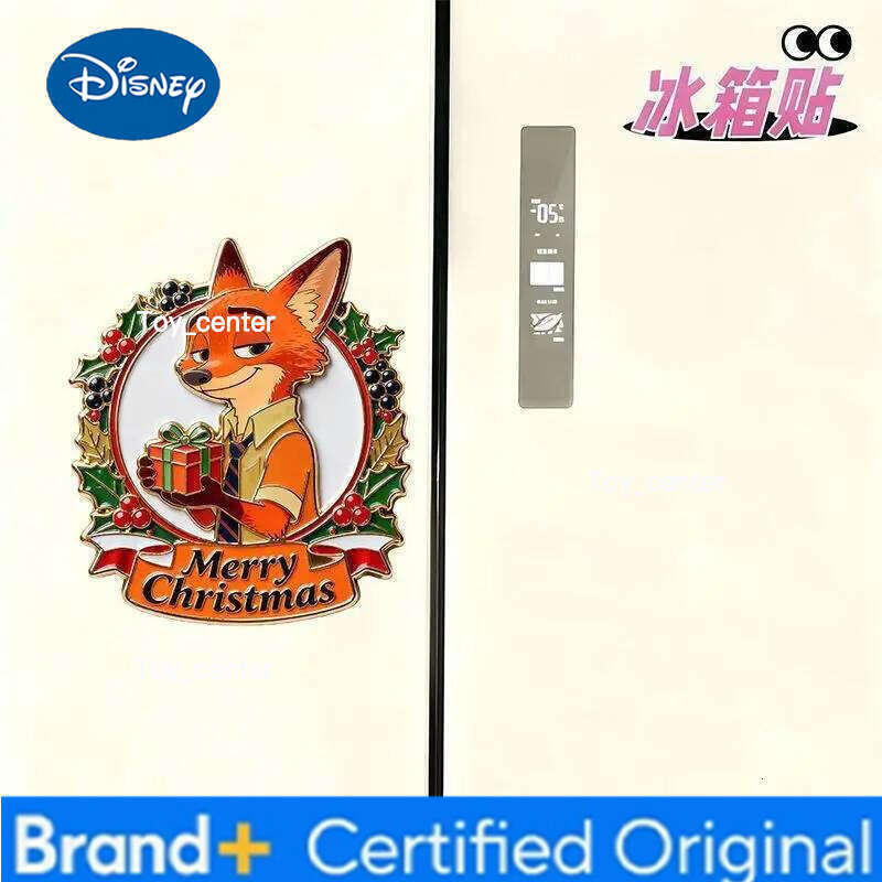 Disney Zootopia Acrylic Magnetic Cartoon Ice Decoration High Value Trendy Creative Good Drama Fridge Sticker New H2601231