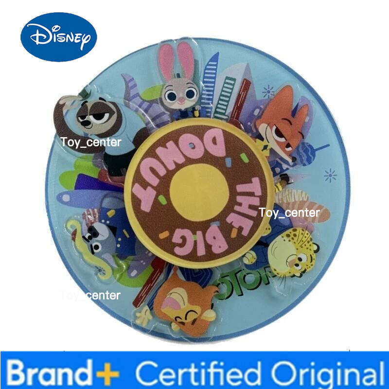 Disney 9cm Q Version Zootopia 2 Acrylic Rotating Refrigerator Magnet Cute Decorative Accessory Magnetic Gift H260123