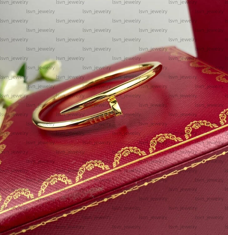 Designer bracelet women bracelet bangle classic bracelets designer jewelry gold bracelet designer luxury jewelry Diamond bangle 18K Gold Silver Size 17.19