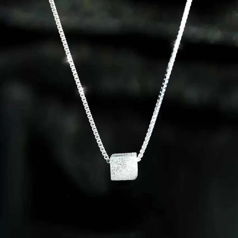 Stainless Steel Gold Plated Dainty Minimalist Zircon Charm Anti Tarnish Chain Round Clear Cz Stone Necklace for Women Jewelry Z260123