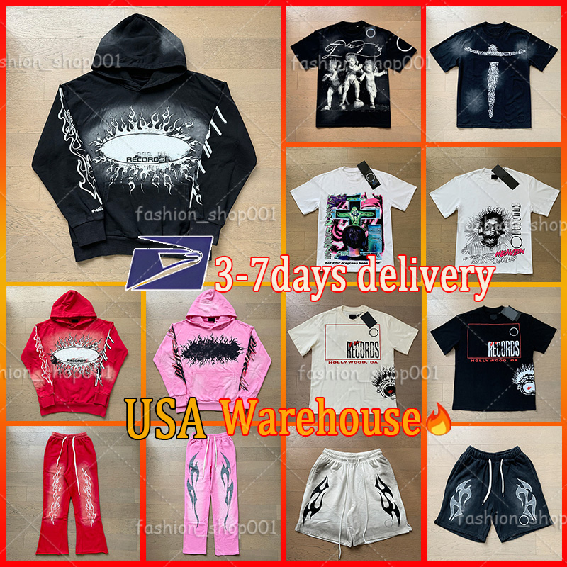 Designer hoodie mens shirt men tshirt for men womens hippie short sets Y2K vintage hoodies and pants streetwear washed classic men's clothing us size S-XL dw51