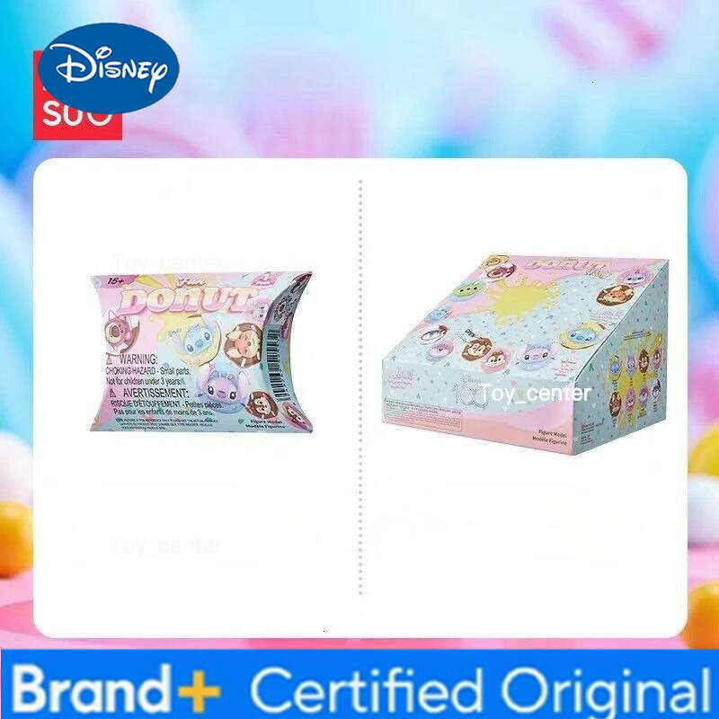 Disney Miniso Series Fun Donut-themed Figure Blind Box Magnet Refrigerator Sticker Guzi H260123