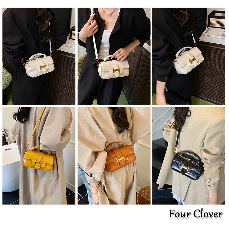 Vintage Women's Small Bag, New Fashion Luxury Bag, Versatile Crossbody Bag, Handbag, Free Home Delivery, Trendy Square Handbag, High-Quality Unde