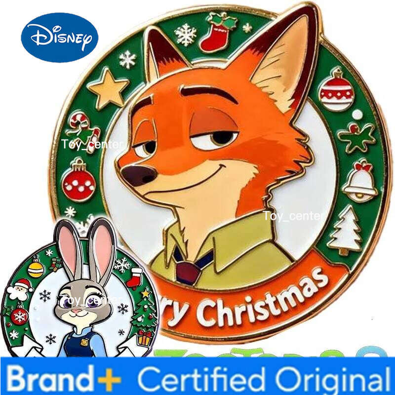 Disney Zootopia2 Mini Metal Anime Stickers Household Refrigerator Magnets Decor Magnetic Decal H260123