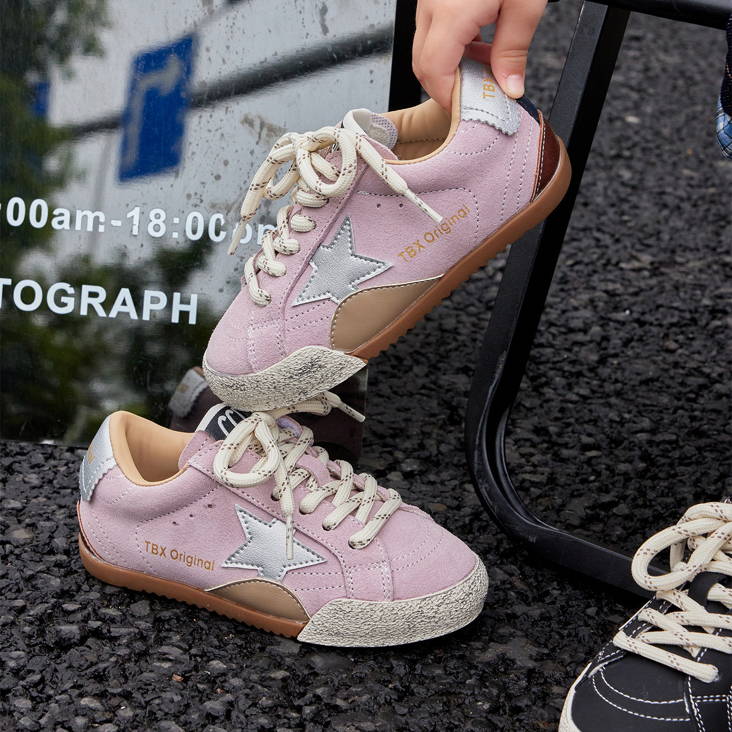 Spring Sport Shoes For Children PU Leather Ergonomics Kids Sneakers Softsoled Childrens Sneakers Boys Girls Tennis Shoes250825