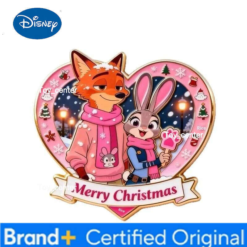 Disney Zootopia Fridge Magnet 2024 New High Quality Acrylic Material Nick Judy Christmas Decoration Gift for Fans H260123
