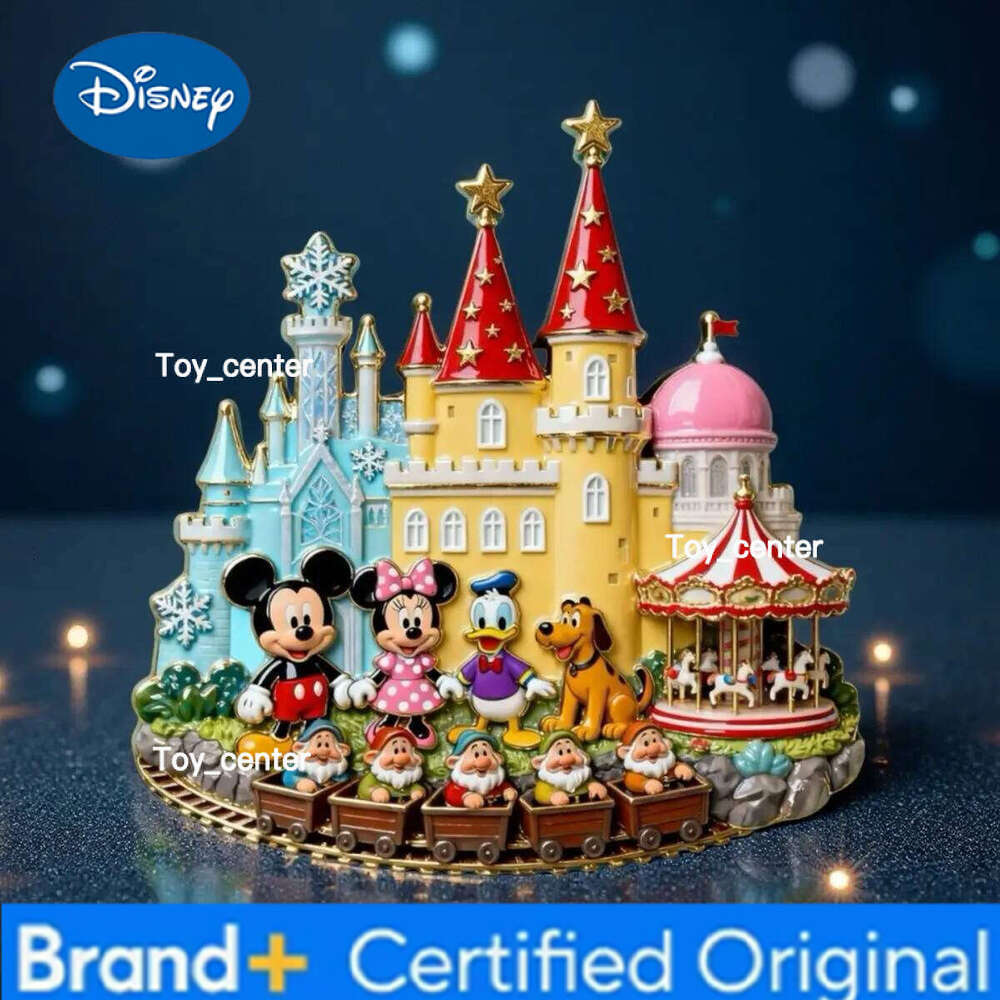 Disney Mickey Minnie embossed magnetic suction three-dimensional resin Daisy refrigerator stickers gift H260123