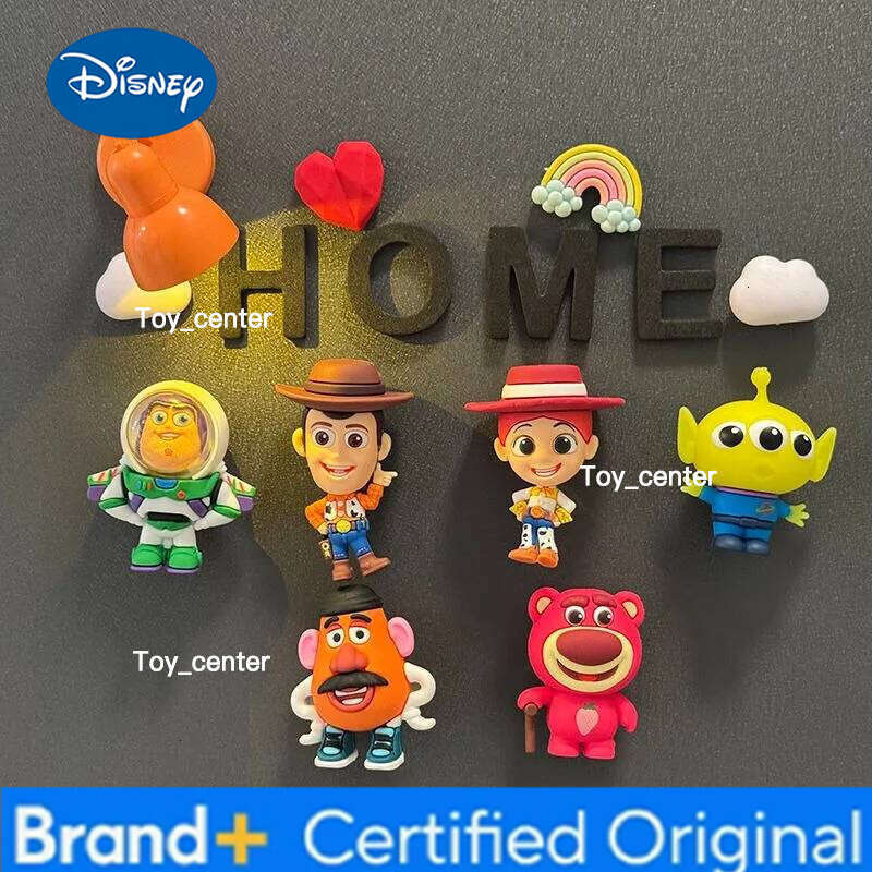 Disney Toy Story Woody Buzz Lightyear Anime Peripheral Creative Cartoon Magnetic Fridge Magnet High Value Home Decoration Gift H260123