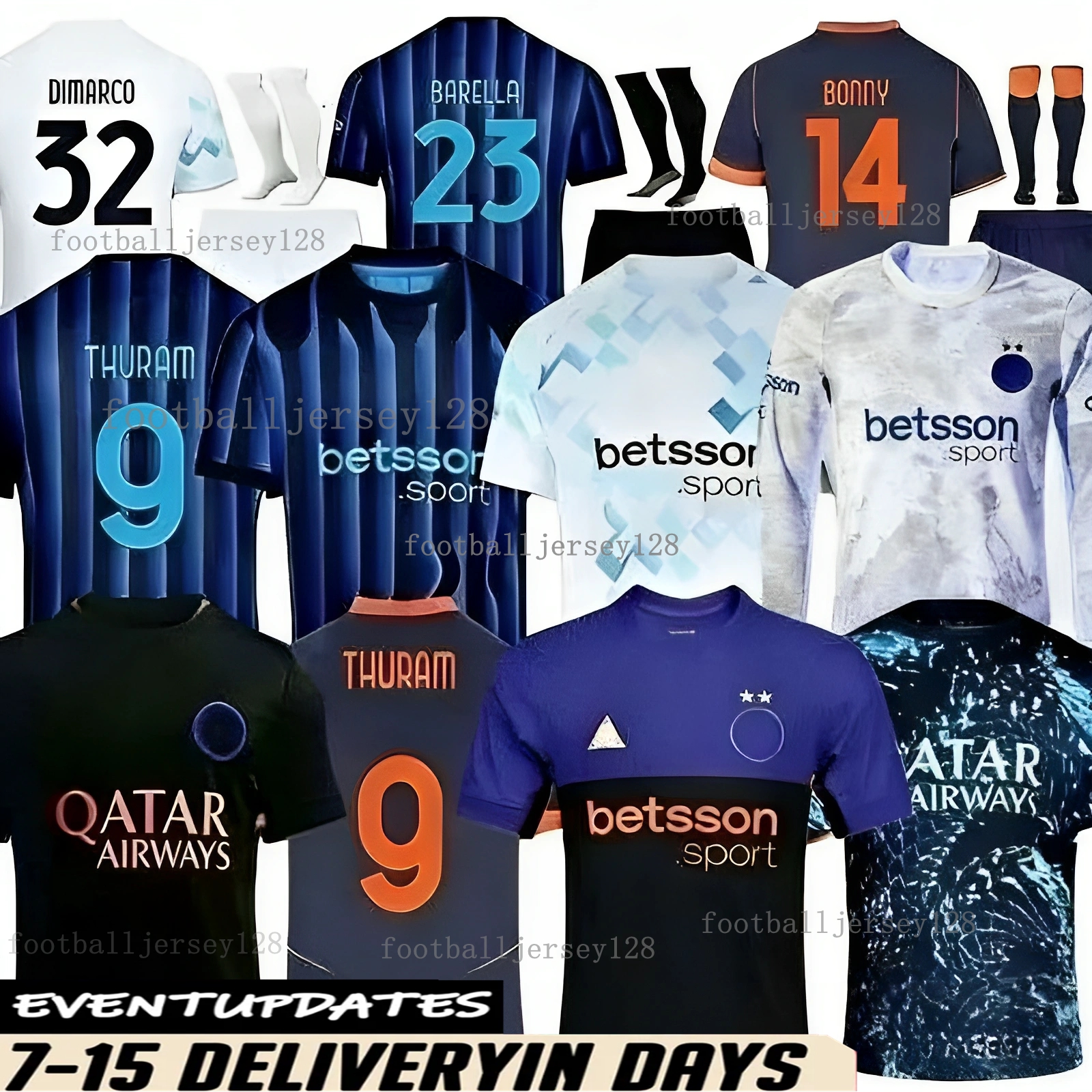 INtErS Milanes 25 26 27 LAUTARO BARELLA soccer jerseys TAREMI CORREA THURAM DZEKO ASLLANI ARNAUTOVIC DIMARCO DUMFRIES BROZOVIC football shirt uniforms men kids kit