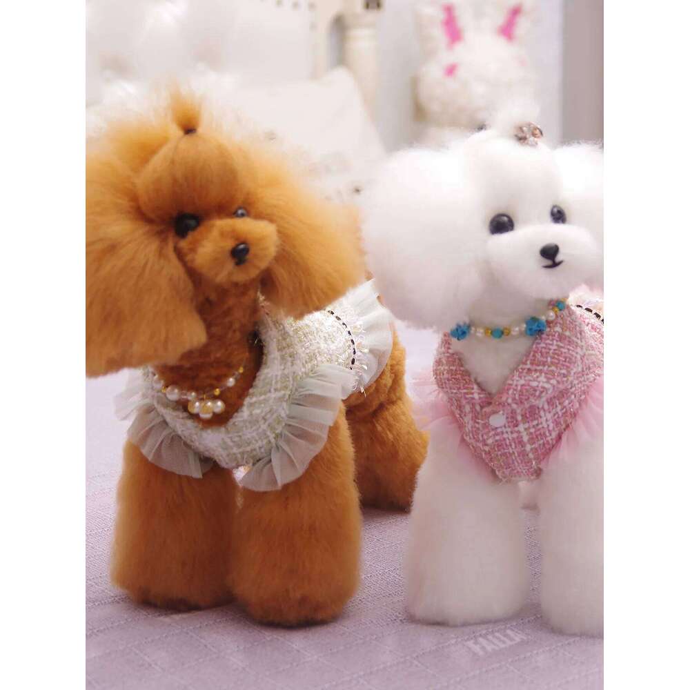 Pet Clothing - Butterfly Princess Dress For Dogs, Suitable For Poodle, Maltese, And Yorkshire Terrier In Spring And Autumn