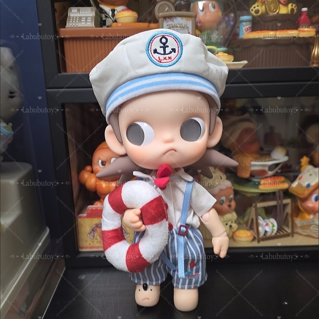 Original Quality Zsiga Dream Destination 1/8 Action Figure Only doll but with matching Outfits 20cm Toy Clothes For Labubu Plush Doll Fans yizhixing
