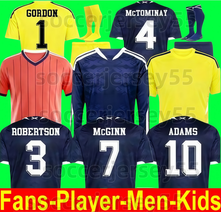 2026 World Cup scotland Fans football shirt Soccer Jerseys ROBERTSON McTominay McGREGOR SHANKLAND MCGREGOR Christmas Gifts Home long sleeves maillot men kids kit