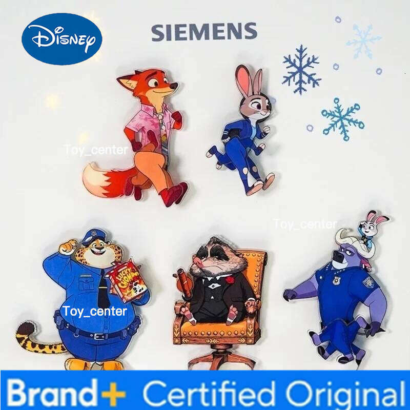 Disney Xiaohongshu'S Crazy Animal Refrigerator Sticker, Rotating Magnetic Suction, High Thetic Value, Judnik Furniture Decorati H2601231