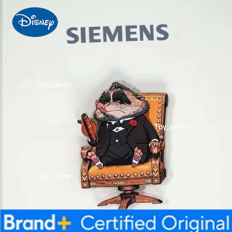 Disney Xiaohongshu'S Crazy Animal Refrigerator Sticker, Rotating Magnetic Suction, High Thetic Value, Judnik Furniture Decorati H2601231