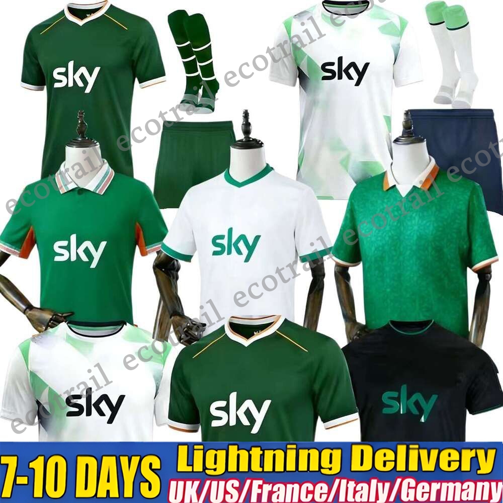 2025 2026 Ireland football shirt St. Patrick's Day Soccer Jerseys Kit DOHERTY DUFFY 25 26 27 Egan BRADY KEANE Hendrick McClean FERGUSON Football Shirt Men Kids Uniform