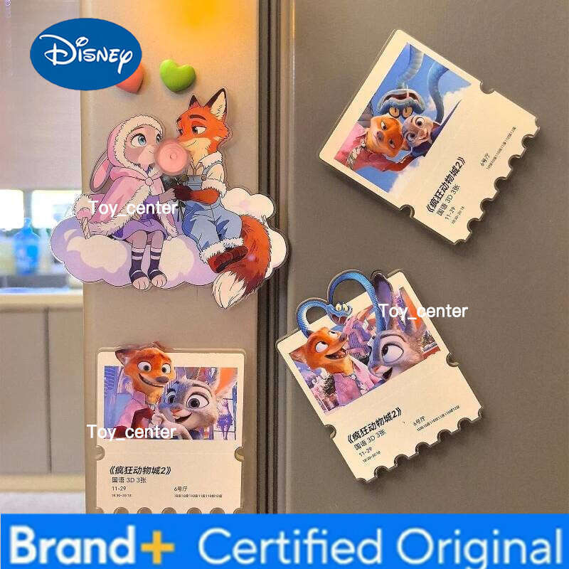 Disney 'S Zootopia Fridge Magnets New Creative Home Decoration Presents And Souvenirs Featuring Police Officer Judy Nick H260123